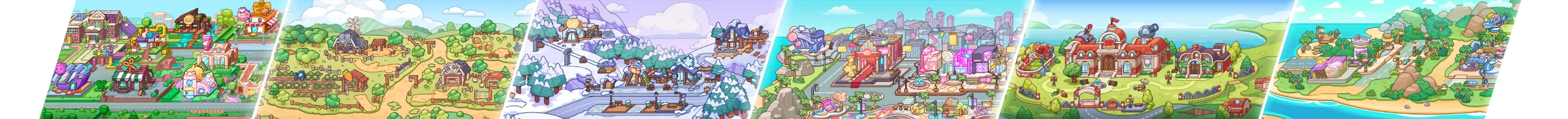 Avatar World map overview