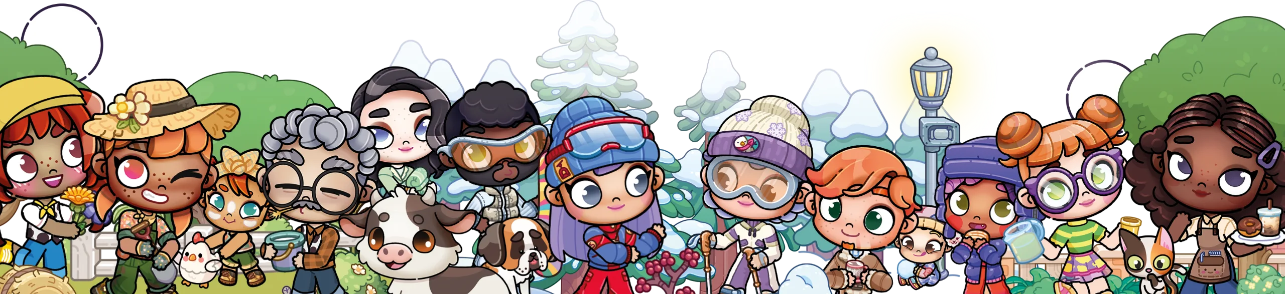 Avatar World characters